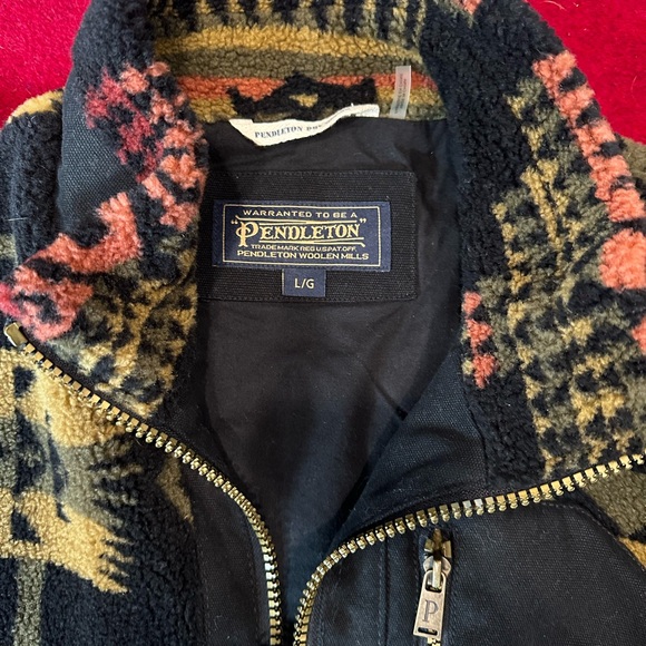 Pendleton Multicolor Patterned Vest - Picture 3 of 4